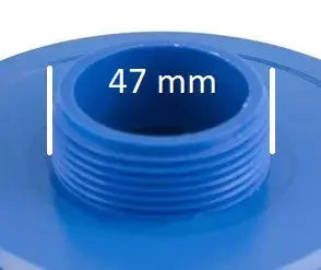 SADA 1LW = JEMNÝ závit (46-47mm = 1 1/2" SAE palce) NÍZKÝ filtr pro vybrané modely Wellis včetně 10 náplní filterballs