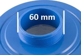 SET 3 = FEIN Gewinde (60mm = 2" ZOLL) Filter für Artesian, Master Spas und andere inklusive 10 Filterballs Füllungen