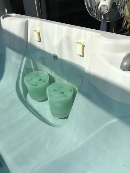 ENSEMBLE 4 VB – Filetage grossier 2" pour Villeroy & Boch (Bullfrog Spas) avec matériau filtrant pour 10 ans Ensemble complet