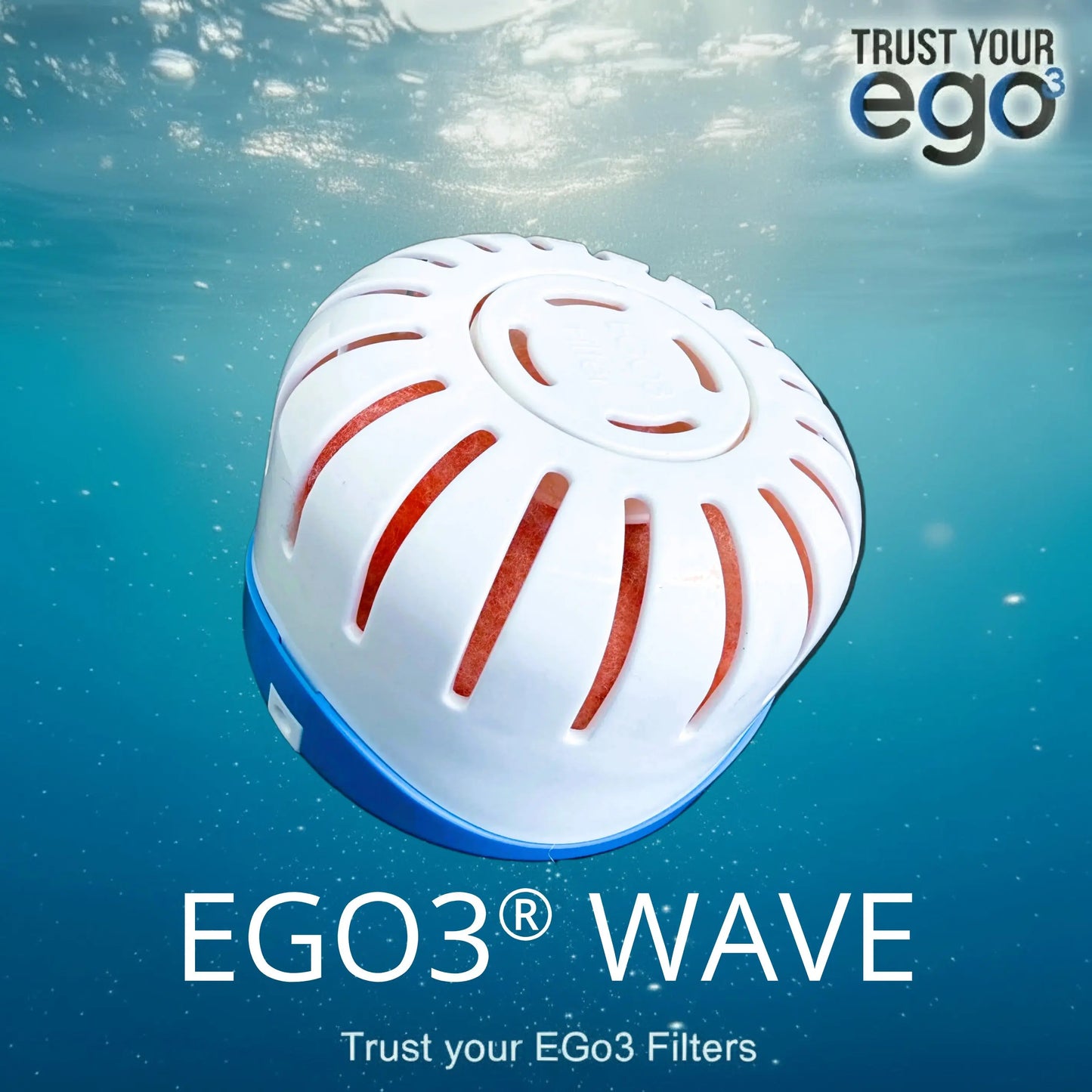 EGo3 WAVE SUODATINSETTI M-SPA:lle sisältäen 100 g suodatinpalloja 3–5 vuodeksi